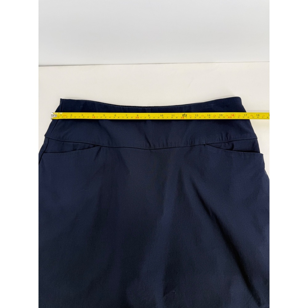 Lady Hagen Womens Navy Blue Golf Skort Built-in Shorts Pockets Sz L - Picture 5 of 11